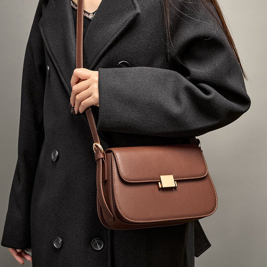 High-grade Special-interest Design Underarm Leather Women's Bag