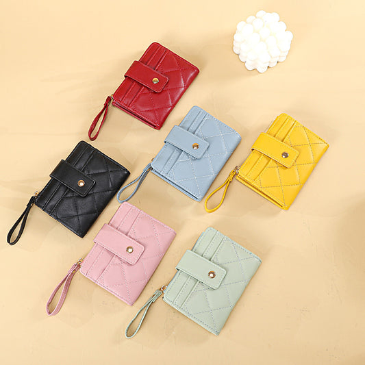 Simple And Niche Women's Short Wallet